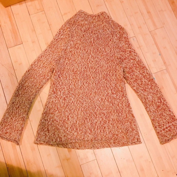 MODA chunky button up sweater sz L - Picture 3 of 3